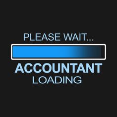 the words, please wait account loading are shown in blue and white on a black background