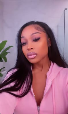 Sew In Hairstyles, Pretty Makeup Looks, Short Black Hairstyles, Lace Hair, Lashes Makeup, Flawless Makeup