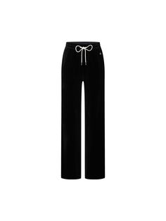 MO&Co. Women's Velvet Texture Elasticated Pants The straight and relaxed fit provides comfort and the elasticated waist ensures the perfect fit. Versatile and stylish, these pants are a must-have for any casual wardrobe. Features : - Straight leg cut, elasticated waistband with drawstring- Soft velvet texture, side pocket design- MC metal decoration Code: MBD1PAT001The back length of size M is 109cmMATERIALS & CARE Material: 71.7% Cotton 28.3% PolyamideREMINDER: All items are measured manually. Wedding Impossible, Chanel Loafers, Velvet Texture, Famous Women, Soft Velvet, Side Pocket, Casual Wardrobe, Pocket Design, Straight Leg Pants