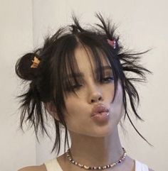 2000s Hairstyles, Y2k Hair, Y2k Hairstyles, 일본 패션, Goth Hair, Hair Stylies, Penteado Cabelo Curto, Hair Inspo Color, Grunge Hair