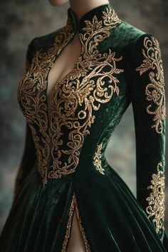 Regal Royal Aesthetic, Medieval Robe Women, Gothic Ball Gown Victorian, Fancy Royal Dresses, Medevil Royal Dresses, Vintage Princess Dress Fairytale, Royal Clothing Female, Ethereal Dress Goddesses Dark, Dark Medieval Dress