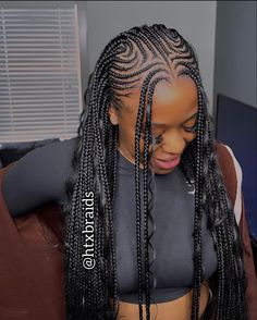 Hairstyles For The Pool Black Women, Trendy Braids For Black Women 2023, Hair Braiding Styles Black Women Natural Hair, Summer Fulani Braids, Fulani Braids Hairstyles With Curls At The End, Fulani Braids With Front Braids, Braid Hairstyles For Vacation, Trendy Braided Hairstyles 2023, Fulani Design Braids