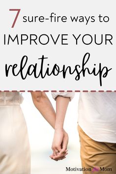 7 ways to improve your marriage, relight the spark in your relationship, and make your spouse happy again. This marriage advice will have you and your husband back in the honeymoon phase! Achieve your marriage goals fast and easy. #marriage #marriedlife #married #realtionshipgoals #relationship