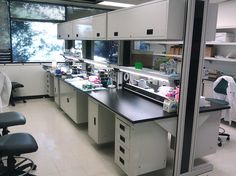 the lab is clean and ready for us to use