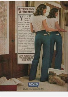 Nwt, 1970s Vintage High Waisted, Flare Leg Jeans, Size 28. 24" Waist, 14 "Rise, 33.5" Inseam. One Owner. My Mom's. She Never Did Wear Them. Horse Collection, 70s Jeans, Horse Brand, 60s 70s Fashion, 70s Inspired Fashion, Deep Winter, All Jeans, Jeans Wide, Retro Photo