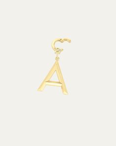 Tatum Clip On Grand Beveled Alphabet Charms – Stella & Dot Alphabet Charms, Serpent Ring, Youngest Daughter, Clip On Charms, Gold N, Gold G, Heart Hoop Earrings, Necklaces And Bracelets, Simply Chic