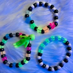 Rave Kandi Bracelets Handmade By Me, New Unused I Always Give Huge Discounts On Bundles! Jewelry: Custom Orders May Be Available (Time And Materials Pending). Just Ask Stickers: I Print In Small Batches, So Let Me Know If You Want More Than One. Tags: Friendship Spring Summer Festival Music Rave Gift Edc Edm P L U R Tommorowland Ultra Electric Forest Dance Party. Kandi Patterns Bracelets, Pony Bead Bracelet Ideas, Rave Kandi Bracelets, Kandi Bracelets Ideas, Kandi Inspiration, Kandi Singles, Loom Band Patterns, Bracelets Kandi, Rave Kandi