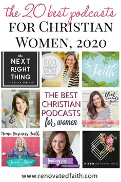 the best podcasts for christian women, 2019