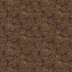 a brown background with leaves on it