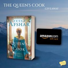 the queen's cook giveaway with teasa afshar and amazon gift card