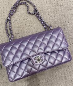 Purple Chanel, Annika Volkov, God Of Pain, Legacy Of Gods, Luxury Bags Collection, Handbag Essentials, Purple Bag, Luxury Purses, Girly Accessories