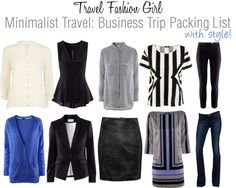 the minimalist travel business trip packing list