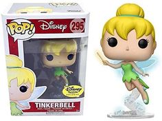 the tinkerbell pop vinyl figure is in its box and it's ready to be