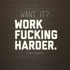 Fitness Motivation Wallpaper, Daily Message, Work Harder