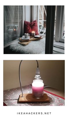 I built this candle warmer lamp because it’s much cheaper than the ones on the market. It is also adjustable and allows to melt every candle size.