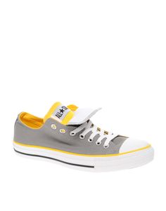 Converse All Star Double Tongue $66.34 #converse #kicks #shoes Cool Converse, Kicks Shoes, Converse Style, All About Shoes, Converse All Star