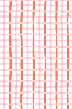 an orange and white checkered fabric pattern