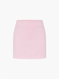 MO&Co. Women's Side Zipped Cotton Skirt Elevate your spring wardrobe with our mini skirt. Made with comfy cotton, its straight cut and romantic pink hue make it chic. Perfect to pair with a basic T-shirt for a pastel spring look. Features : - Inclusive mini A-line silhouette with inner shorts- Wide high waist, side zip design- Mock pockets on each side of the back Code: MBD1SKT004The back length of size S is 36.9cmMATERIALS & CARE Material: 100% CottonREMINDER: All items are measured manually. P Pastel Skirt, Pink Skirts, Zip Design, Spring Look, Pink Skirt, Spring Wardrobe, Spring Looks, Basic T Shirt, Cotton Skirt