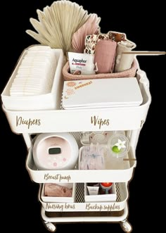 Baby Nursery Organization, Idee Babyshower, Baby Storage, Girl Nursery Room