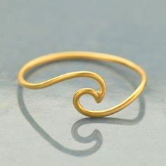 Wired Rings, Wavy Ring, Diy Wire Jewelry Rings, Touch Hand, Beachy Vibes, Wave Ring, Hand Ring