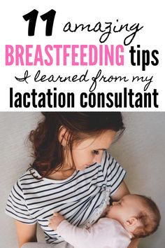 7 of the best breastfeeding tips for those first weeks with your newborn. Learn how to tell if you have low milk supply, how to get the perfect latch, and the foods you should be eating to maintain and increase breastmilk supply. Newborn Breastfeeding, Pregnancy Info, Breastfeeding Positions, Baby Kicking, Pregnancy Information, Pumping Moms, Lactation Consultant, Fantastic Baby, Milk Production