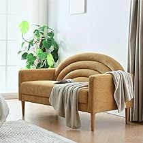 a living room filled with furniture and a potted plant