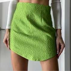 Zara Green Skirt. New With Tags. Zara Skirts, Green Skirt, Womens Skirt, Zara, Skirt, Tags, Green, Women Shopping, Color