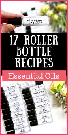 Essential Oil Roller Recipes, Essential Oil Blends Roller, Messy Life, Haut Routine