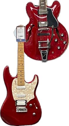 electric guitars Red Electric Guitar, Electric Guitar, Guitar, Red