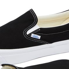 Vans Slip On, Vans Shop, Vans Classic Slip On, Vans Sneakers, Leather Collar, Mens Sportswear, Sneaker Collection, Rubber Heels, Vans Classic Slip On Sneaker