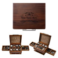 PRICES MAY VARY. LUXURY MEN’ S WATCH BOX – Designed to store, organize, and display your favorite watches this watch jewelry box boasts 8 individual watch slots to let you keep digital, analog, stainless-steel, smart watches, and other timepieces neat and protected. SOFT VELVET STORAGE PILLOWS – Each watch box organizer also comes with 8 velvet watch pillows and boasts velvet fabric surfaces to better protect bands and faces from scratches or scuffs. Perfect for those designer watches that need Velvet Storage, Mens Jewelry Box, Mens Watch Box, Watch Jewelry, Designer Watches, Box Organizer, Luxury Men, Pull Out Drawers, Smart Watches