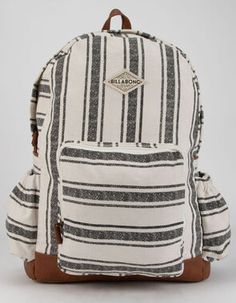 Billabong Backpack, Cute Backpacks For School, Beach Backpack, Summer Backpacking, Boys Backpacks, Cute Backpacks, Canvas Backpack, Cute Bags, Small Accessories