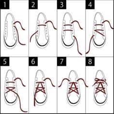 step by step instructions on how to tie shoes with laces for men and women