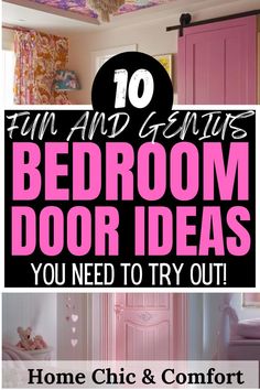 bedroom door decorating ideas, bedroom decor ideas, bedroom door design Door Decorations Bedroom, Door Art Bedroom Paint, Bedroom Door Ideas, Door Art Bedroom, Door Painting Ideas Bedroom, Painting Ideas Bedroom, Door Painting Ideas, Door Decorating Ideas, Bedroom Door Decorations