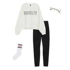 6 Ways to Style Your Leggings (Since That’s All We’re Wearing RN) Crew Neck Sweatshirt Outfit Leggings, Trendy Black Leggings For Loungewear, Leggings Oversized Sweatshirt, Oversized Crewneck Outfit Leggings, Cartigan And Leggings, Sweater And Leggings Outfit, Sweater And Leggings, Leggings Style, Plain Leggings