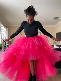 Full Hi-Lo Layer Tulle skirt! Elastic waist. One size fits most. Perfect for special occasions Tulle Skirts Outfit, Happy Birthday Princess, Layered Tulle Skirt, Womens Skirts, Birthday Princess, Dress Ideas, Engagement Pictures, Skirt Outfits, Tulle Skirt