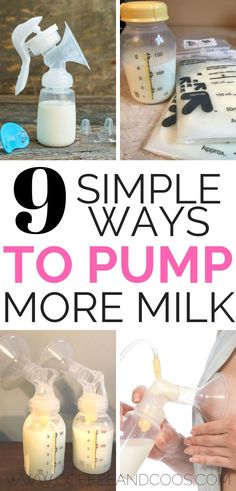 9 simple ways to pump more milk