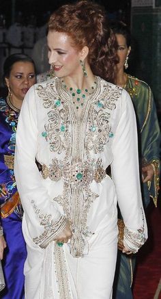 Lalla Salma of Morocco Caftan Gallery, Moroccan Clothing, Estilo Real