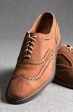 F Men, Fun Wedding Shoes, Men's Wedding Shoes, Gear 2, Gentleman Shoes, Allen Edmonds, Brogue Shoes, Cool Outfits For Men, Mens Wear