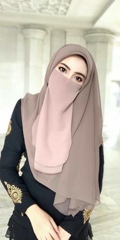 🙌❤️ Niqab Eyes, Fashion Model Drawing, Style Hijab