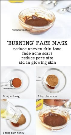 Burning Face Mask, Stubborn Acne, Skin Care Routine For 20s, Homemade Face Mask, Remedies For Cough, Natural Skin Care Remedies, Good Skin Care, Acne Scar, Rid Of Acne