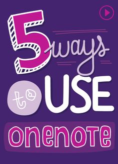 five ways to use one note