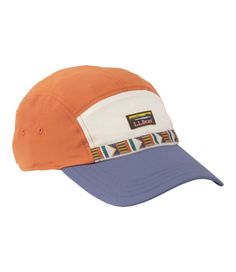 Lightweight, weather-ready and perfect for three-season wear, this five-panel hat with a fun colorblock design is made from the same water-resistant fabric as our Mountain Classic Anorak. Relaxed Fit. UPF 50+ rated fabric blocks at least 97. 5% of the sun's UV rays - 10x more than a white cotton tee. Wind- and water-resistant supplex nylon fabric. Internal sweatband is a moisture-wicking blend of 60% polyester and 40% Coolmax polyester®. Machine wash and dry. Imported. | Adults' Mountain Classic Granola Style, Five Panel Hat, Men Baseball Cap, Beach Gear, Panel Hat, Winter Hats Beanie, Kids Outerwear, Snow Shoes, Nylon Fabric