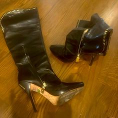 Lamb Brand Worn A Few Times And Got A Ton Of Compliments On Them Shoes Heels Boots, Shoes Women Heels, Heeled Boots, Shoes Heels, Women Shoes, Boots, Heels, Women Shopping, Black