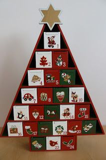 a christmas tree made out of wooden blocks with the words, felting is now available