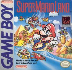 the gameboy cover for super mario land