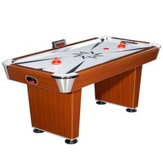 an air hockey table is on sale for $ 599