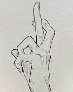 a drawing of a person doing a handstand on one hand and another hand holding something in the other