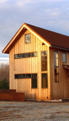 Cabin South Elevation