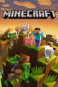 the cover art for minecraft